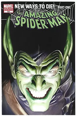 Buy Amazing Spider-Man #568 Marvel Oct 2008 Alex Ross Green-Goblin Cover 9.4 NM • 7.94£