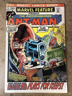 Buy Marvel Feature #5. September 1972. Ant-man, Egghead • 12.50£