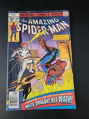 Buy Amazing Spider-Man 184 1st Appearance Of The White Dragon • 11.92£