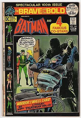 Buy Brave And The Bold #100 Mar 1972 VF- 7.5 DC Comics Batman Green Arrow Lantern  • 51.25£