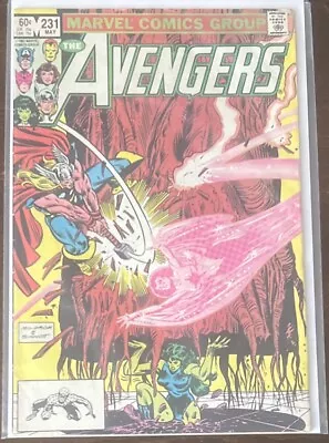 Buy Avengers #231 VF- 7.5 1ST MEETING OF EROS & SHE-HULK MARVEL COMICS 1983 • 1.97£