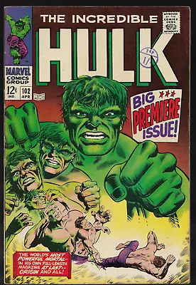 Buy INCREDIBLE HULK (1968) #102 - Back Issue • 294.99£