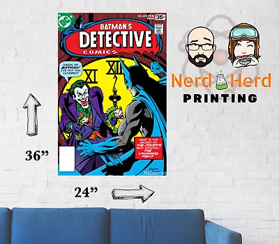 Buy Detective Comics #475 Cover Wall Poster Multiple Sizes 11x17-24x36 • 20.83£