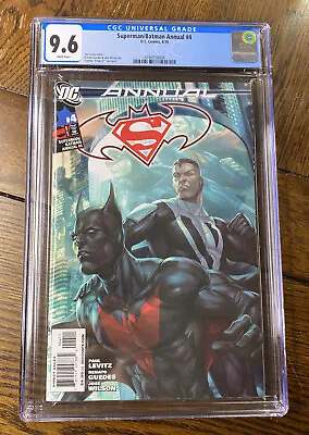 Buy Superman Batman Annual #4 CGC 9.6 Batman Beyond 8/10 D.C. Comics Comic Book • 114.64£