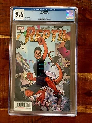 Buy Reptil 1 (2022) Main Cover CGC 9.6 NM (1st Appearance) • 70£