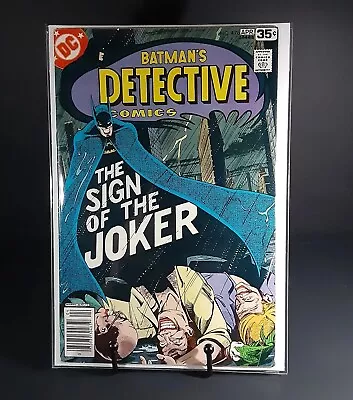 Buy Detective Comics (1977) #476  Sign Of The Joker- Laughing Fish Part 2 (FN) • 24.09£