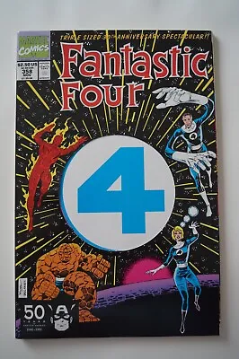Buy FANTASTIC FOUR #358 TRIPLE SIZE 30TH ANNIVERSARY 1991 Great Condition • 14£