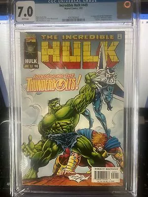 Buy Incredible Hulk #449 First Thunderbolts Marvel Cgc • 49.99£