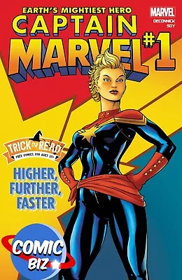 Buy Captain Marvel Halloween Trick-or-read (2023) 1st Printing Marvel • 2.99£