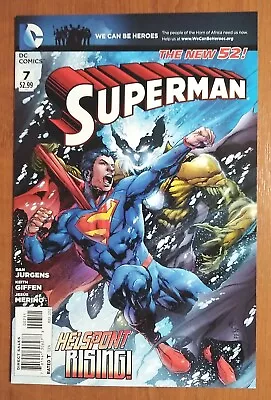 Buy Superman #7 - DC Comics 1st Print 2011 Series • 6.95£