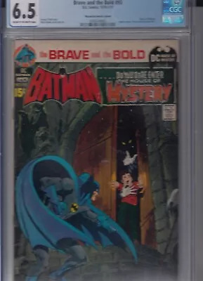 Buy Brave And The Bold 93 CGC - 1970 - Misspelled Indicia Variant - Adams Cover -6.5 • 224.99£