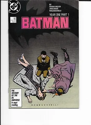 Buy Batman #404 - #407 - DC Comics 1987 - Year One Parts 1-4 - • 31.66£