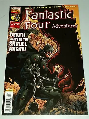Buy Fantastic Four Adventures #58 Vf (8.0 Or Better) 9th December 2009 Marvel Panini • 4.95£