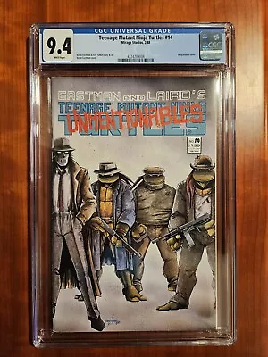 Buy Teenage Mutant Ninja Turtles #14 (CGC 9.4) Eastman & Talbot - 1988 • 64.87£