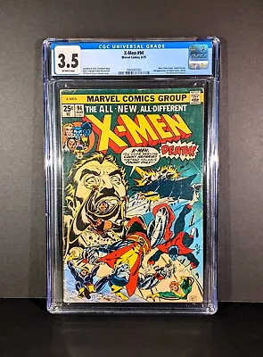 Buy X-MEN #94 CGC 3.5 OW Pages BRONZE AGE GRAIL New Team! • 297.58£