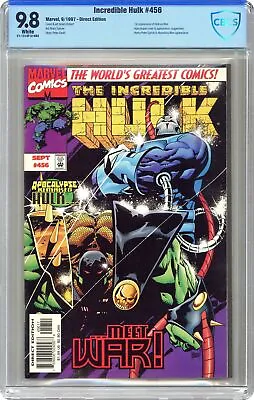 Buy Incredible Hulk #456 CBCS 9.8 1997 21-1314F12-003 • 47.42£
