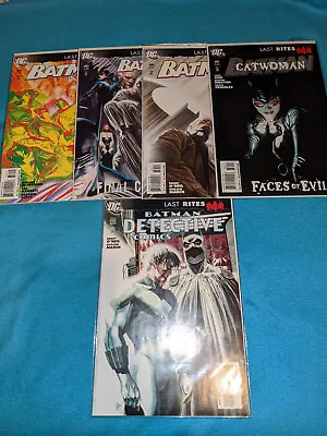 Buy DC: Batman #682-685 & Detective Comics #851: Last Rites (Jan 2009) • 19.71£