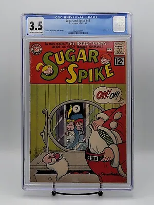 Buy SUGAR AND SPIKE 44 (DC 12/62-1/63) OH! OH! Santa Christmas Sheldon Mayer CGC 3.5 • 47£