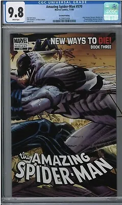 Buy Amazing Spider-Man #570 (2008) Key 1st Full Anti-Venom 2nd Print CGC 9.8 DD444 • 315.36£