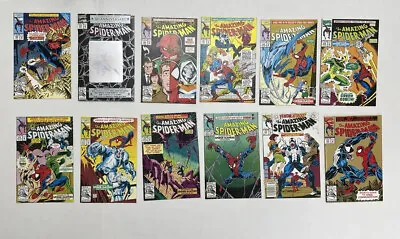 Buy Amazing Spider-man Lot Of 12 Comics 364-375 Near Mint NM • 256.34£