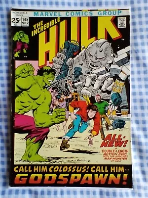 Buy Incredible Hulk 145 (1971) Origin Retold, Cents • 19.99£