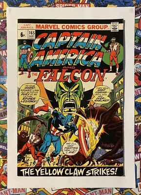 Buy Captain America #165 - Sept 1973 - Yellow Claw Appearance! - Vfn/nm (9.0) Pence! • 29.99£