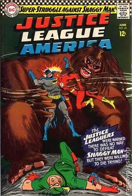 Buy Justice League Of America #45 VG- 3.5 1966 Stock Image Low Grade • 7.89£