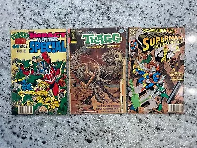 Buy 3 Comic Books Action Comics 670 + Tragg # 8 + Impact Winter Special 1 48 J869 • 4.73£