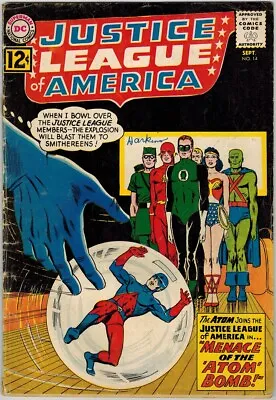 Buy Justice League Of America 14 (1962) VG+ • 47.26£