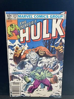 Buy Incredible Hulk #272 3rd App Rocket Raccoon Newsstand Edition • 39.52£