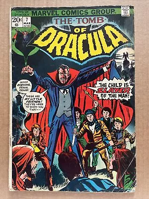 Buy Marvel Comics Tomb Of Dracula 7! 1st Quincy Harker! Low Grade! Fair/good! • 14.05£