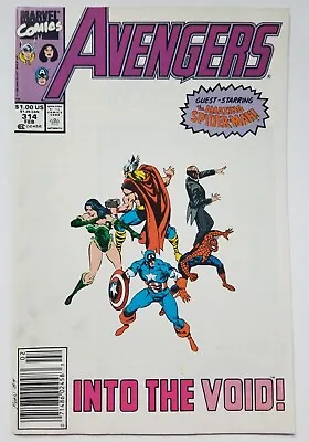 Buy Avengers #314 (Marvel Comics, 1990) Mark Jewelers, Spider-Man • 3.99£