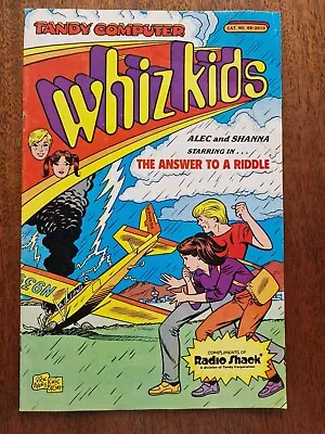 Buy The Tandy Computer Whiz Kids 1987 Comic Book Old Vintage Radio Shack Good Riddle • 0.99£