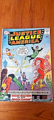 Buy Dc Comics Justice League Of America 24 VG+ 4.5 Flash Superman Wonder Woman 1962 • 25£