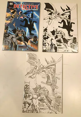 Buy Detective Comics 1000 Nm Jurgens Dynamic Forces 3 Issue Lot Pencil Batman  1/200 • 119.89£