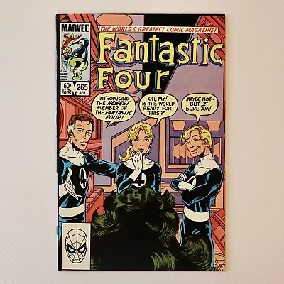 Buy Fantastic Four #265 1984 🔑 She-Hulk Joins FF The Thing Quits FF Marvel Comics • 10.39£