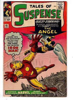 Buy Tales Of Suspense #49 (1964) - Grade 5.5 - 1st X-men Crossover - Jack Kirby! • 197.89£