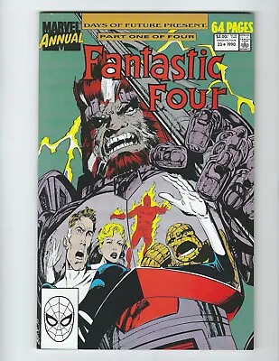 Buy Fantastic Four Annual #23 1990 Unread NM  Days Of Future Present Combine • 3.94£