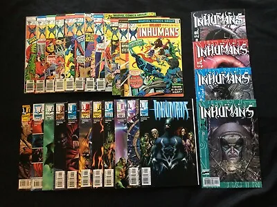 Buy Inhumans #5 Yelena & 3 Complete Sets 1-12 VF 1975 Vol 1, 1999 Vol 2 Lot Plus++++ • 175.26£