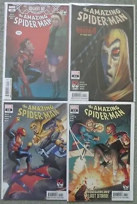 Buy Amazing Spider-man #10,11,12,13 Set..wells..marvel 2022 1st Print..nm..hobgoblin • 24.99£