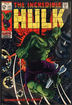 Buy Incredible Hulk #111 5.0 // 1st Appearance Galaxy Master Marvel Comics 1969 • 39.53£