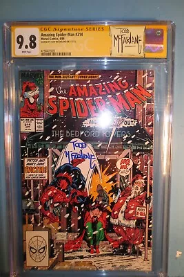 Buy Amazing Spiderman #314 CGC-9.8-SS-Todd Mcfarlane • 434.83£