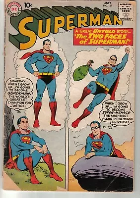 Buy DC 1960 Superman The Super-Brat From Krypton #137 W:Jerry Siegel A:Curt Swan • 17.68£