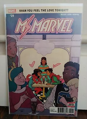 Buy Ms. Marvel #29 🌩 1st Malik Khan Archie Homage Cover Kamala Marvel Comics 2018 • 12.70£