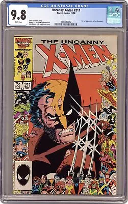 Buy Uncanny X-Men #211D CGC 9.8 1986 3986680012 • 175.89£