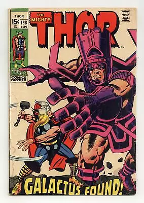 Buy Thor #168 GD- 1.8 1969 • 42.57£