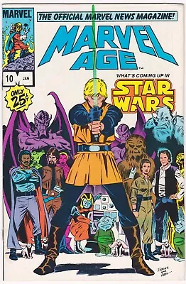Buy Marvel Age 10  From 1984 Star Wars Cover • 5£