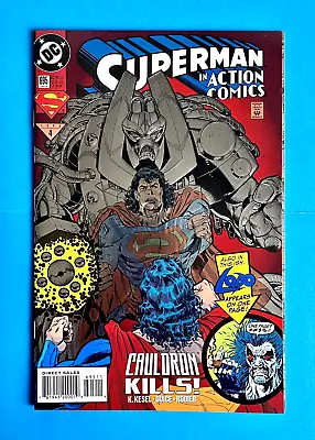 Buy Superman Action Comics #695 (vol 1)  Embossed Cover  Dc Comics  Jan 1994  Nm • 4.95£