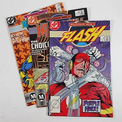Buy Flash 8 Booster Gold 25 Millennium 4 Week 1 4 7 DC Comics Bundle Lot • 12.99£