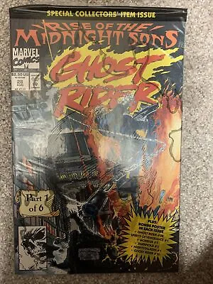 Buy GHOST RIDER #28 SEALED 1st APPEARANCE OF LILITH AND MIDNIGHT SONS MARVEL 1992 • 10.35£